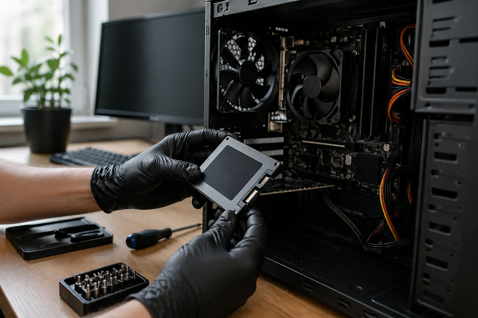 przyspieszanie komputera Kraków Skawina wymiana dysku SSD